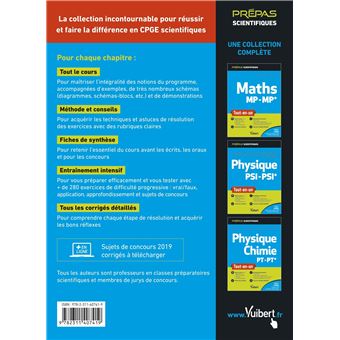 Sciences industrielles de l'ingénieur MP/MP* PSI/PSI* PT/PT* - Tout-en-un