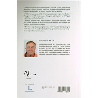 La chirurgie infantile à Toulouse du XVIIe à nos jours