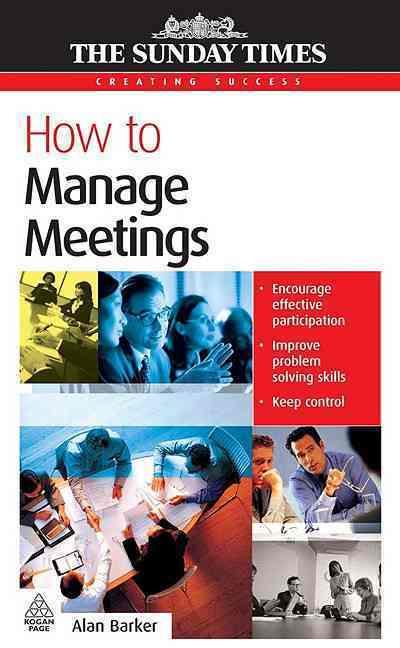 how-to-manage-meetings-poche-alan-barker-achat-livre-fnac