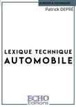 Lexique technique automobile