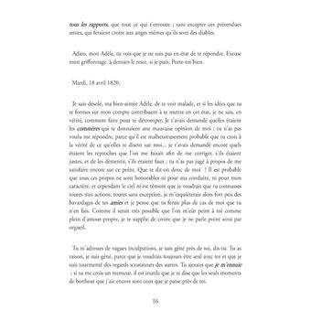 Lettres à la fiancée (1820-1822)