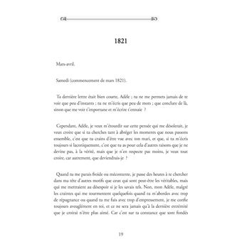 Lettres à la fiancée (1820-1822)