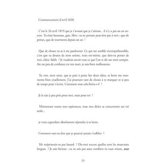 Lettres à la fiancée (1820-1822)