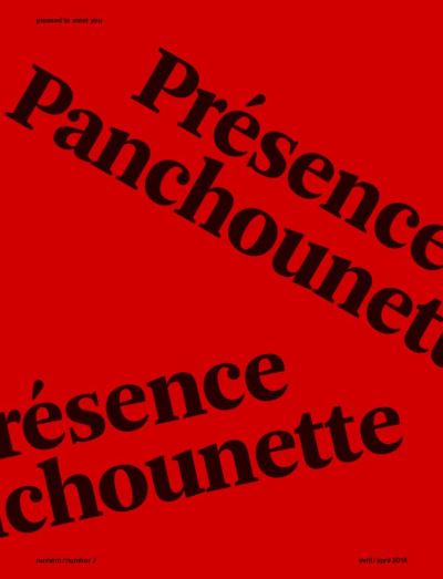 Pleased to meet you,07:presence panchounette