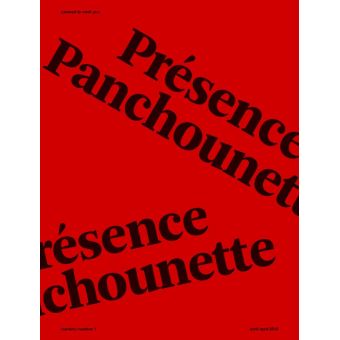 Pleased to meet you : Présence Panchounette
