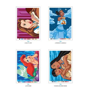 Coloriage princesse Disney neuf