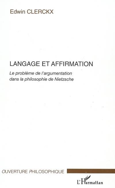 Langage et affirmation