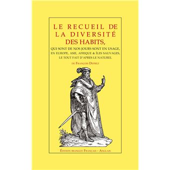 Le recueil de la diversité des habits - 1