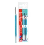 Set de 3 recharges pour stylo Stabilo Gel EXXX Turquoise