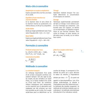 Repères clés bac spécialité physique-chimie