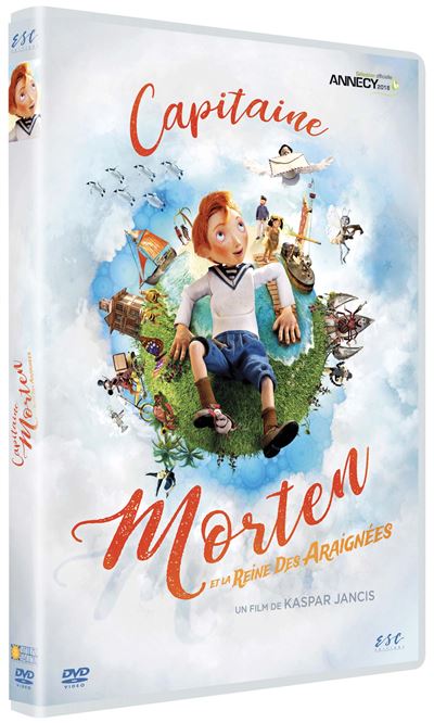 Capitaine Morten et la Reine des araignées DVD
