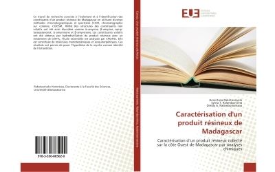 Caracterisation d'un produit resineux de madagascar - caract