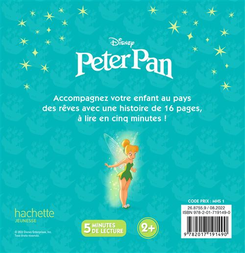 PETER PAN - MON HISTOIRE A ECOUTER - L'HISTOIRE DU FILM - LIVRE CD