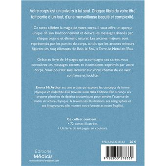 Tarot du corps - Explorez vos désirs à travers les messages de votre corps