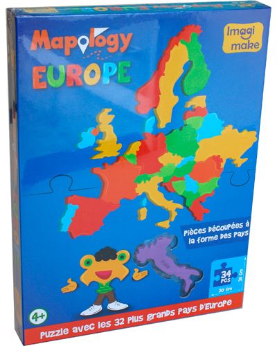 Europe foam puzzle