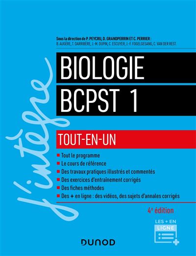 Biologie tout-en-un 1ère année BCPST