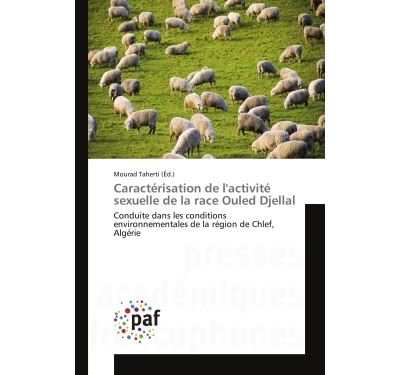 Caracterisation de l'activite sexuelle de la race ouled djel