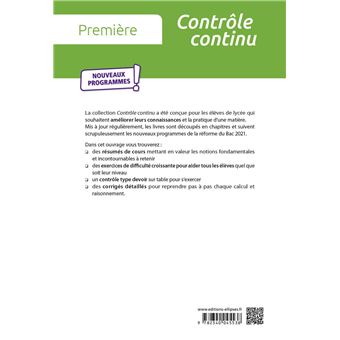 Mathématiques - Première technologique enseignement commun STHR, STI2D, STL, STMG et ST2S