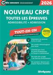 Nouveau CRPE – Toutes les épreuves (admission & admissibilité)