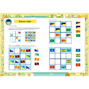 Cahier Drapeaux - Comment lire et dessiner le monde - Fous de geo