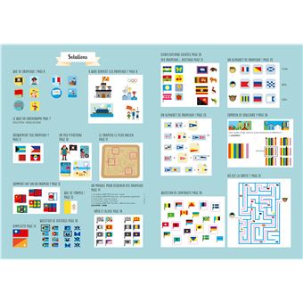 Cahier Drapeaux - Comment lire et dessiner le monde - Fous de geo