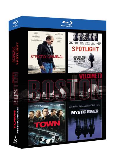 Coffret Welcome to Boston 4 films Blu-ray