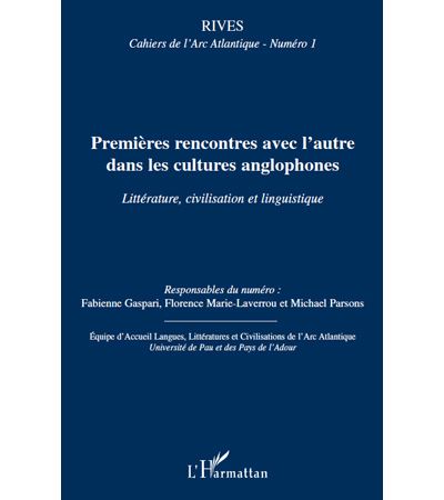 Premières rencontres avec l'autre dans les cultures anglophones