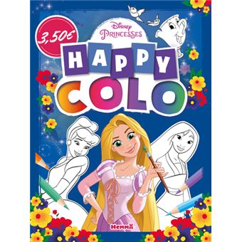 Disney Princesses - Happy colo (Raiponce et Mulan)