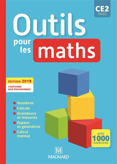 Outils pour les Maths CE2 (2019) - Manuel élève - Patrice Gros - broché