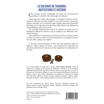 Le sultanat de Tadjoura : institutions et histoire