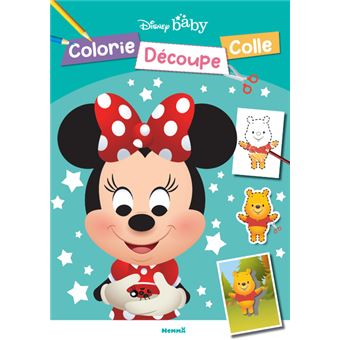 Disney Baby - Colorie, découpe, colle