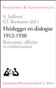 Heidegger en dialogue 1912-1930