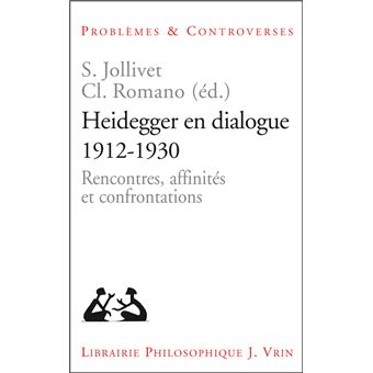 Heidegger en dialogue 1912-1930