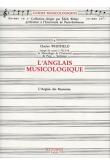 L'Anglais musicologique