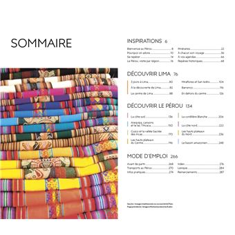 Guide Voir Pérou
