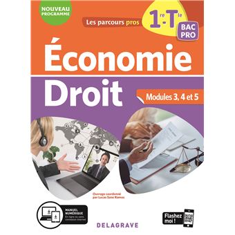 Économie-Droit 1re, Tle Bac Pro (2020) - Pochette élève