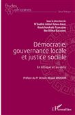 Démocratie, gouvernance locale et justice sociale
