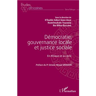 Démocratie, gouvernance locale et justice sociale