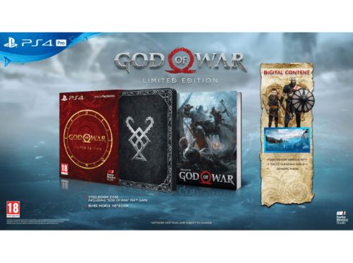 god of war sony ps4 limited edition
