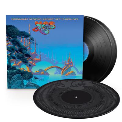 Yes Live at Roosevelt Stadium (Jersey City,NJ - 17.6.1976) LP multicolor