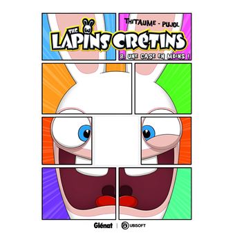 Les Lapins Cretins Une Case En Moins Tome 08 The Lapins Cretins Thitaume Romain Pujol Cartonne Achat Livre Fnac