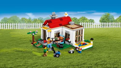 La maison familiale 3-en-1 Lego