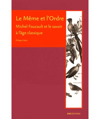 Le même et l'ordre