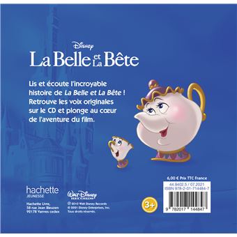 LA BELLE ET LA BÊTE - Mon histoire à écouter - L'histoire du film - Livre CD - Disney Princesses