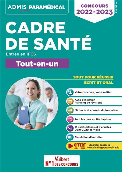 Concours Cadre de santé - Entrée en IFCS - Tout-en-un - Josseline Jacques - broché