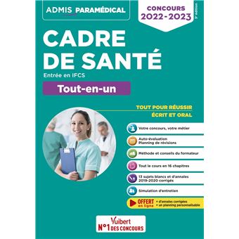 Concours Cadre de santé 2018-2019 Entrée en IFCS Tout-en-un