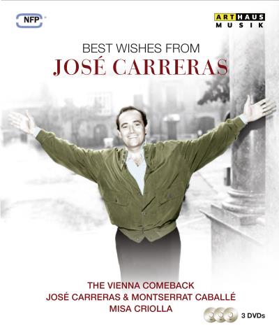 Best wishes from José Carreras DVD