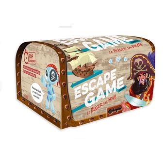 Escape Game Junior. Le trésor du pirate (coffret)