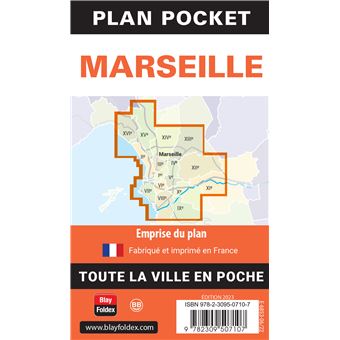 Marseille plan pocket 2023