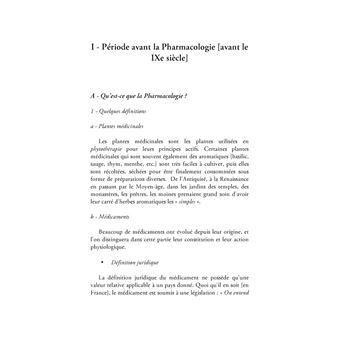 Les fondateurs de la Pharmacologie